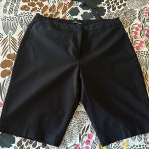 Women's Black Bermuda Shorts NIC+ZOE